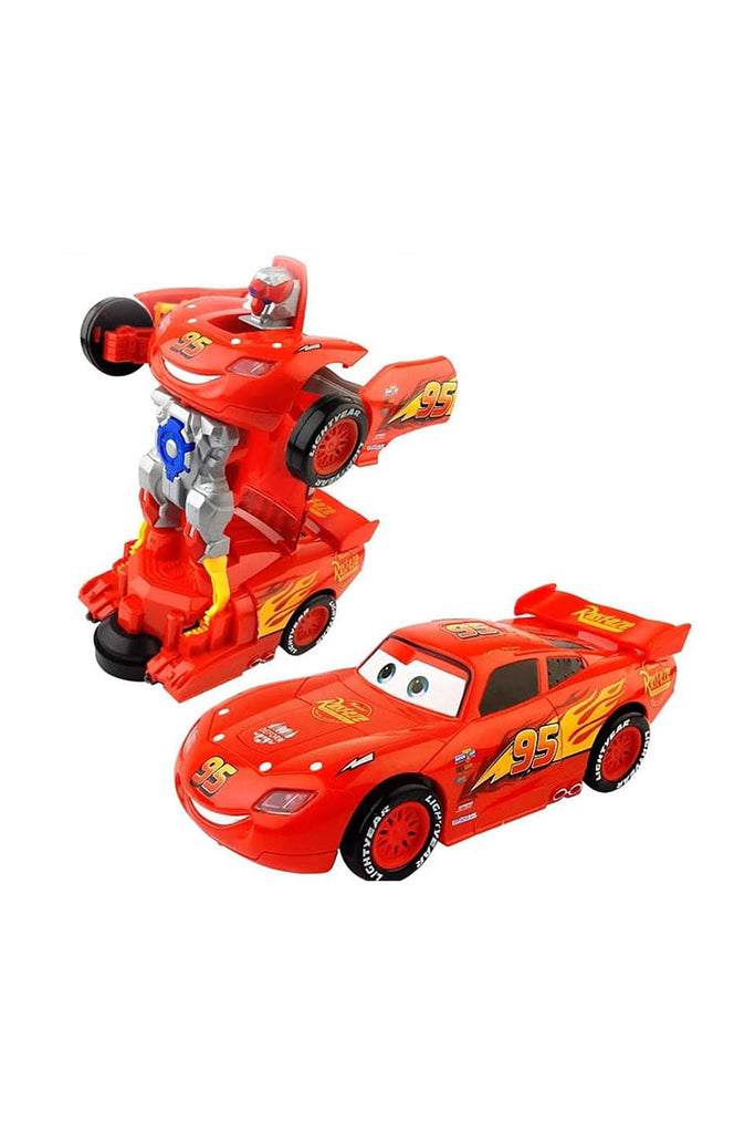 Picture of 2-in-1 Deform Lightning McQueen Transform Car - by Raja Sahib Kids