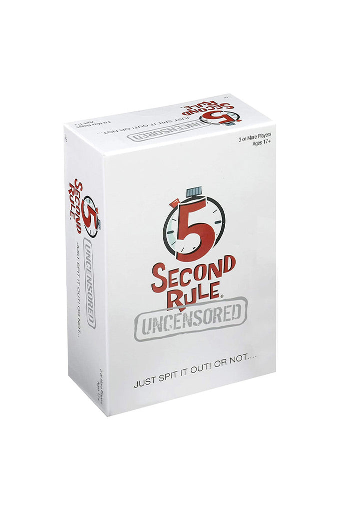 Picture of 5 Second Rule Uncensored Quick Thinking Party Game - by Raja Sahib Kids