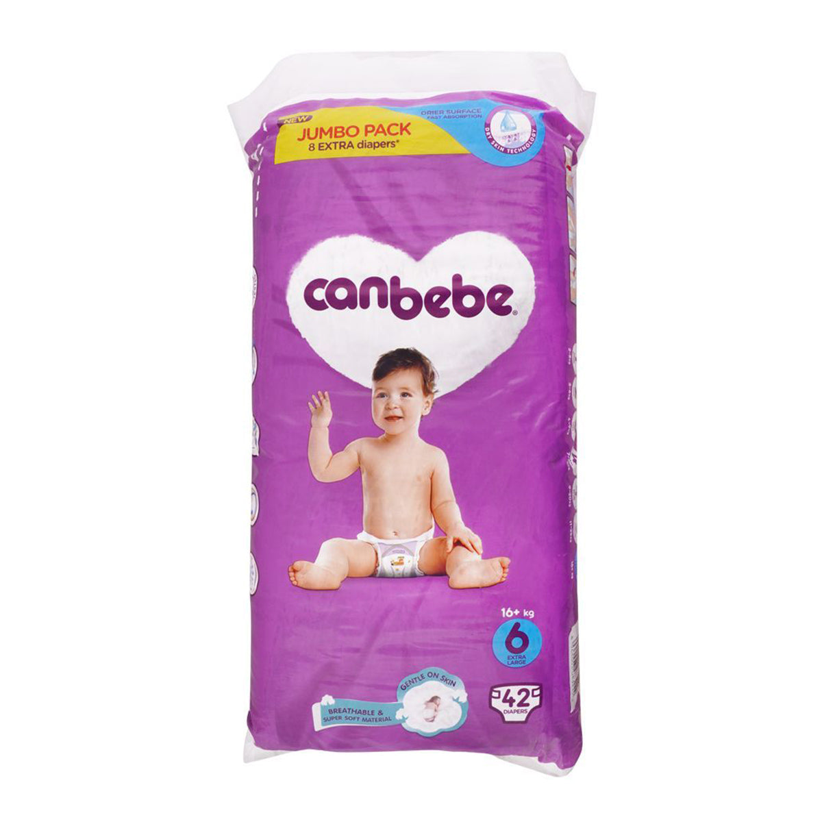 Buy Canbebe Pants Size 6 (16+ kg) 44 Pieces At Best Price - GrocerApp