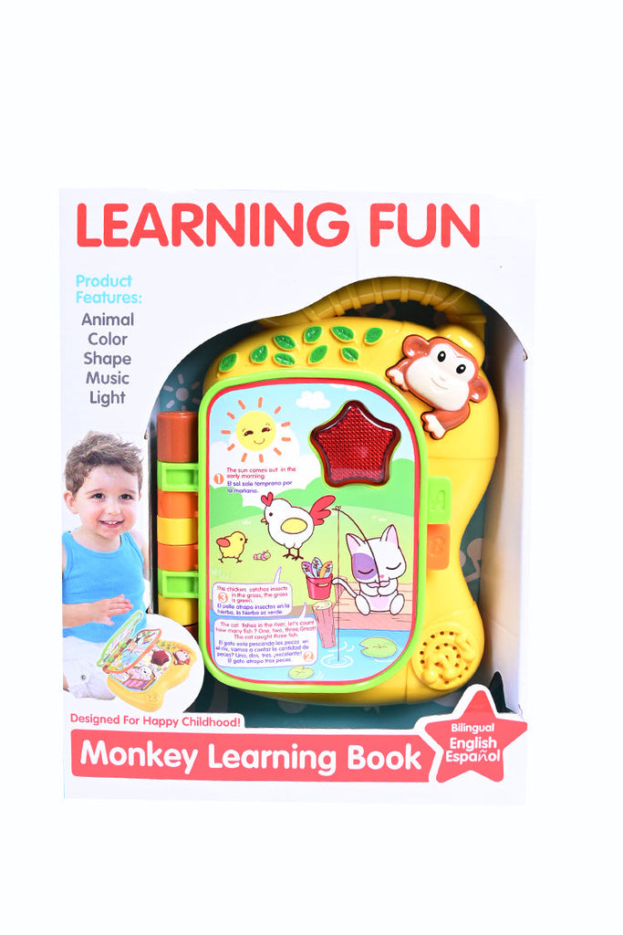 Picture of Animal Color Shape Monkey Learning Book - by Raja Sahib Kids