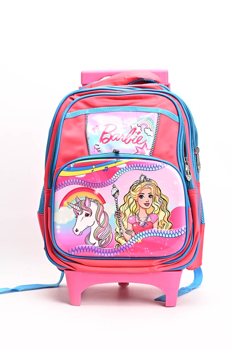 Barbie school bags with trolley online