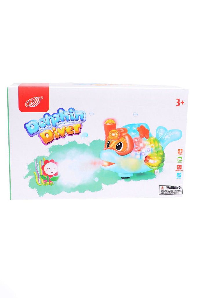 Picture of Dolphin Battery Operated Diver Dynamic Music Colorful Lights - by Raja Sahib Kids