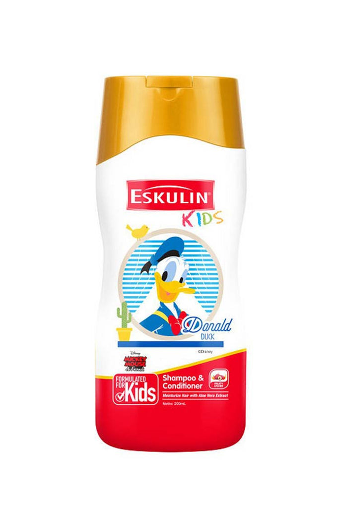 Picture of Eskulin Kids Donald Duck Shampoo & Conditioner 200ml - by Raja Sahib Kids