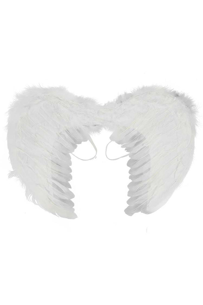 Picture of Feather Angel Wings For Kids White 17" x 12" - by Raja Sahib Kids