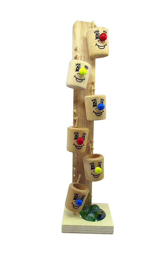 Picture of Handcrafted Wooden Marble Slider Toy - by Raja Sahib Kids