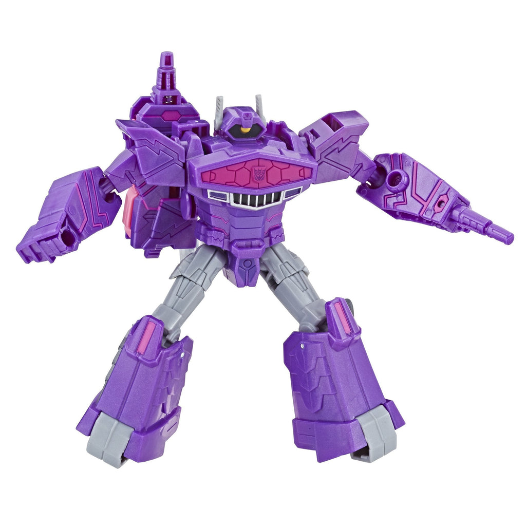 Picture of Hasbro Transformers Cyberverse Power of the Spark Shockwave Warrior Action Figure - by Raja Sahib Kids