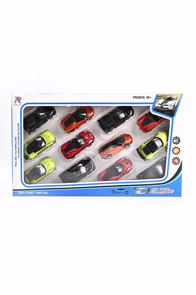 Picture of High Super Speed Deluxe Die Cast Cars Set - by Raja Sahib Kids