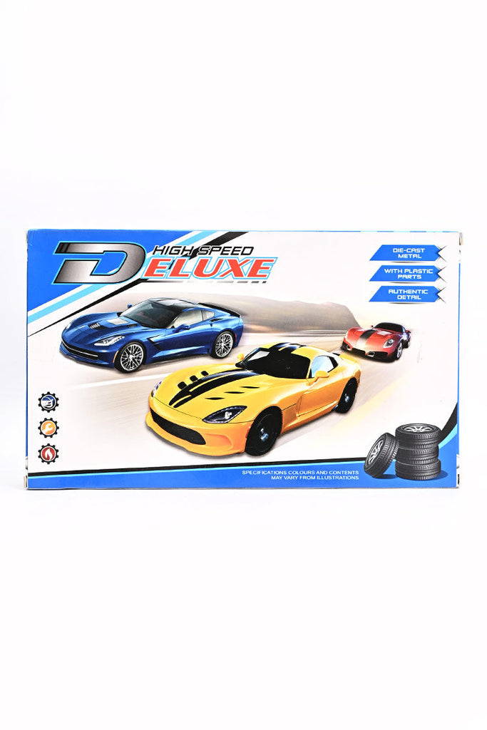 Picture of High Super Speed Deluxe Die Cast Cars Set - by Raja Sahib Kids