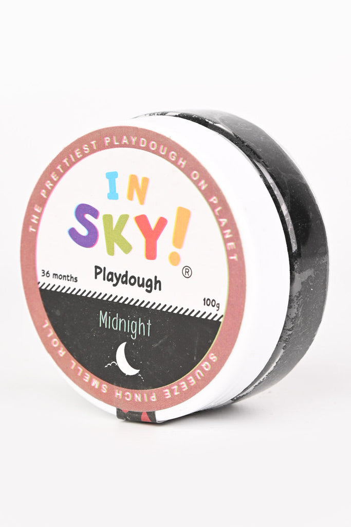 Picture of In Sky Playdough - Midnight 100g - by Raja Sahib Kids