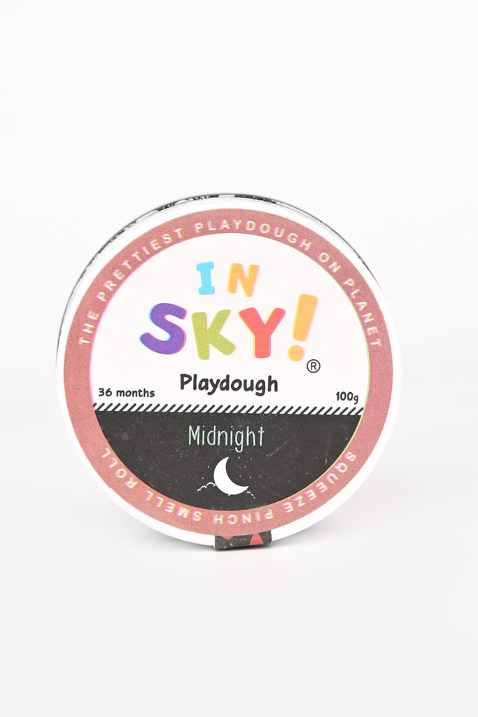 Picture of In Sky Playdough - Midnight 100g - by Raja Sahib Kids