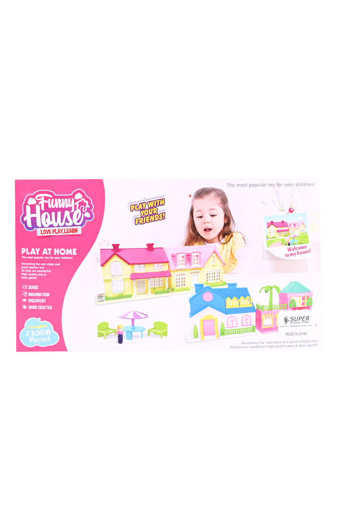 Picture of Love Play Learn Doll House Play Set - by Raja Sahib Kids