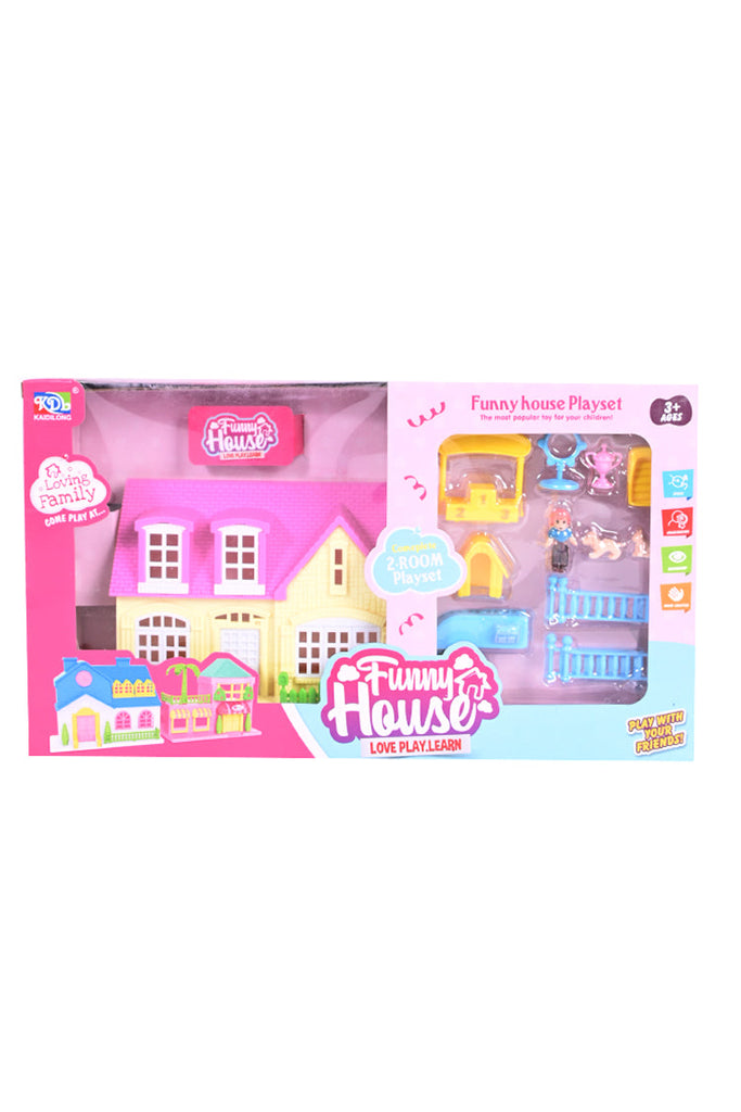 Picture of Love Play Learn Doll House Play Set - by Raja Sahib Kids