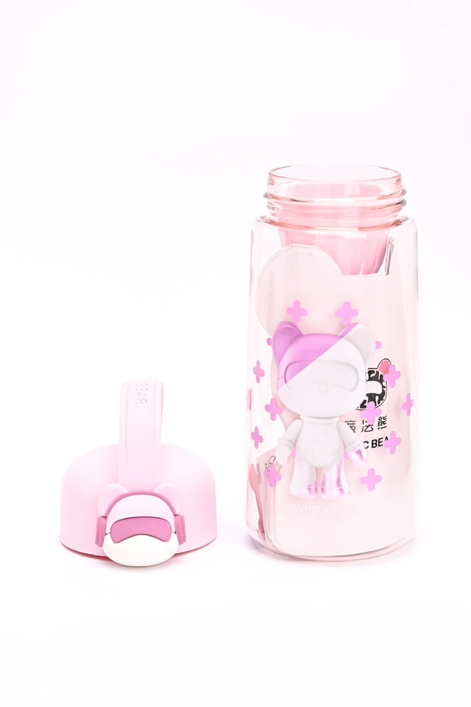 Picture of Magic Bear Water Bottle Pink - by Raja Sahib Kids