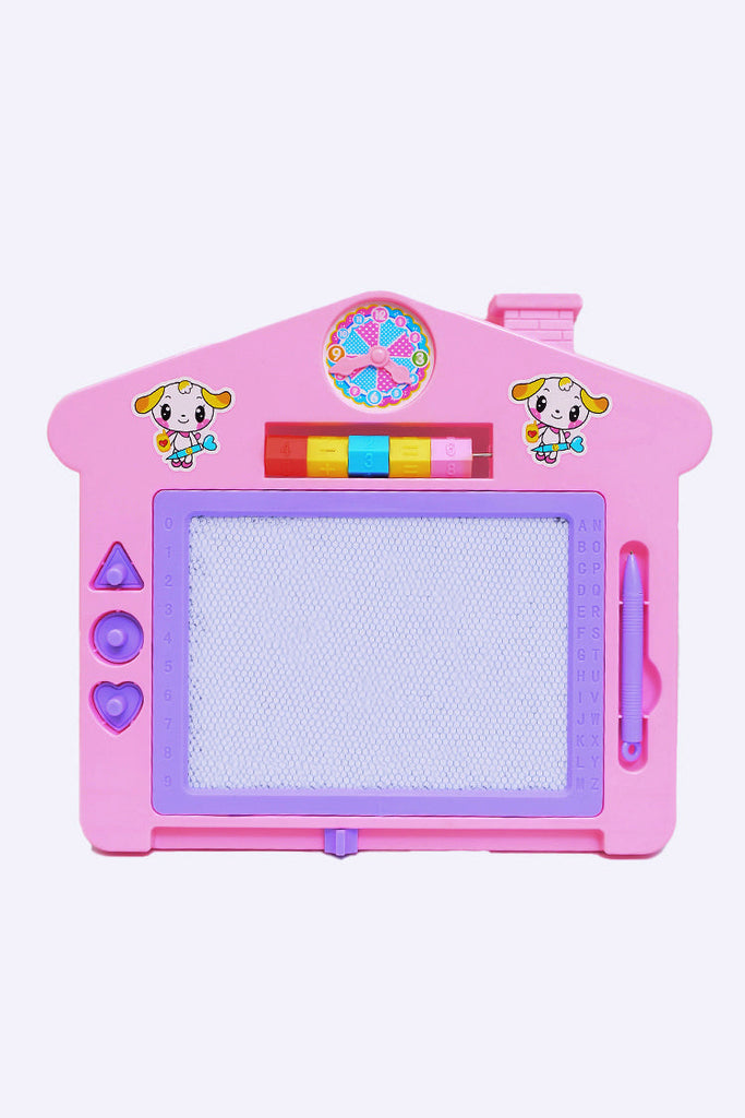 Picture of Magnetic Drawing And Writing Board Magic Slate Pink - by Raja Sahib Kids