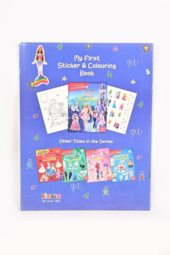 Sticker Color Book My Favorite Sticker & Coloring Book – Raja Sahib Kids