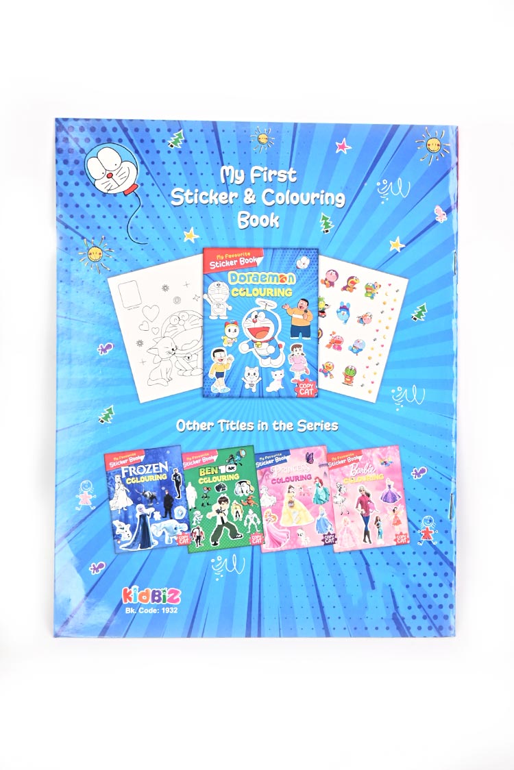 Sticker Color Book My Favorite Sticker & Coloring Book – Raja Sahib Kids