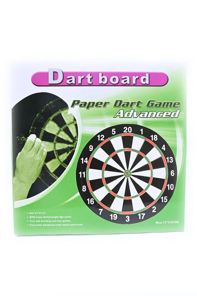 Picture of Paper Dart Board Game Advanced 17" - by Raja Sahib Kids