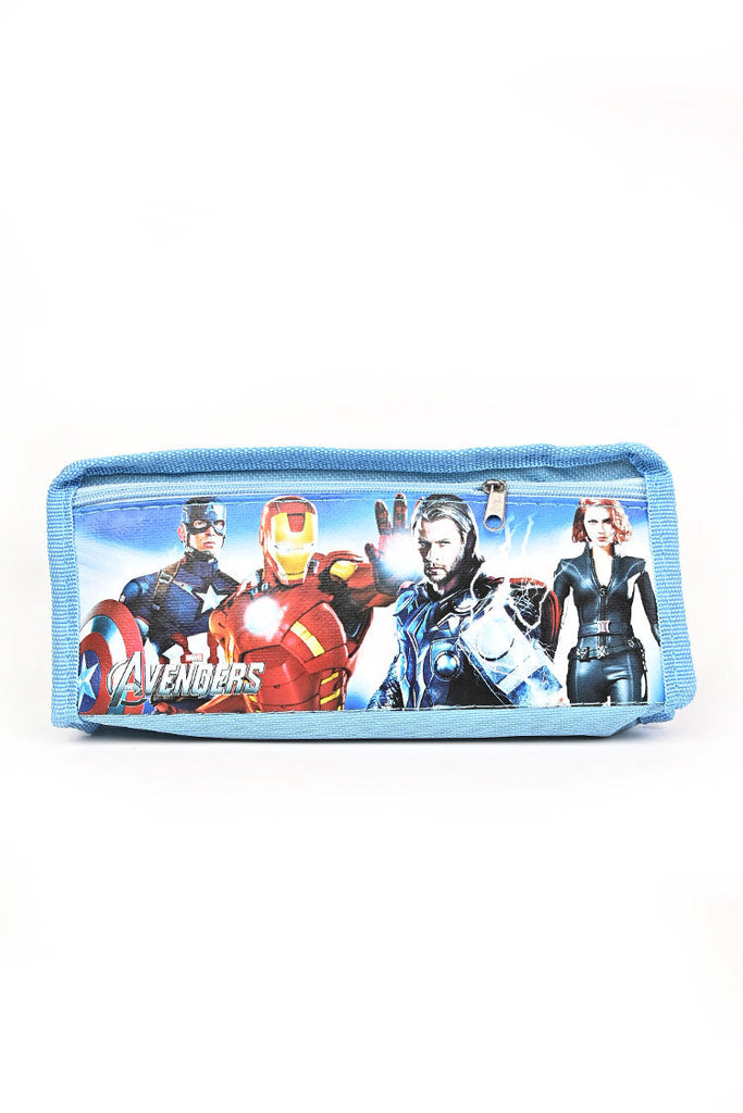 Picture of Avengers Pencil Case Blue - by Raja Sahib Kids