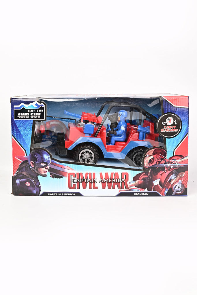 Picture of Remote Control Captain America Civil War Car - by Raja Sahib Kids