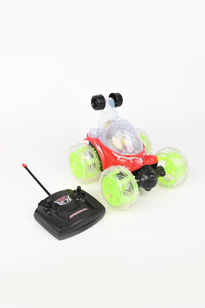 Picture of Remote Control Light-Up Rolling Stunt Car - by Raja Sahib Kids