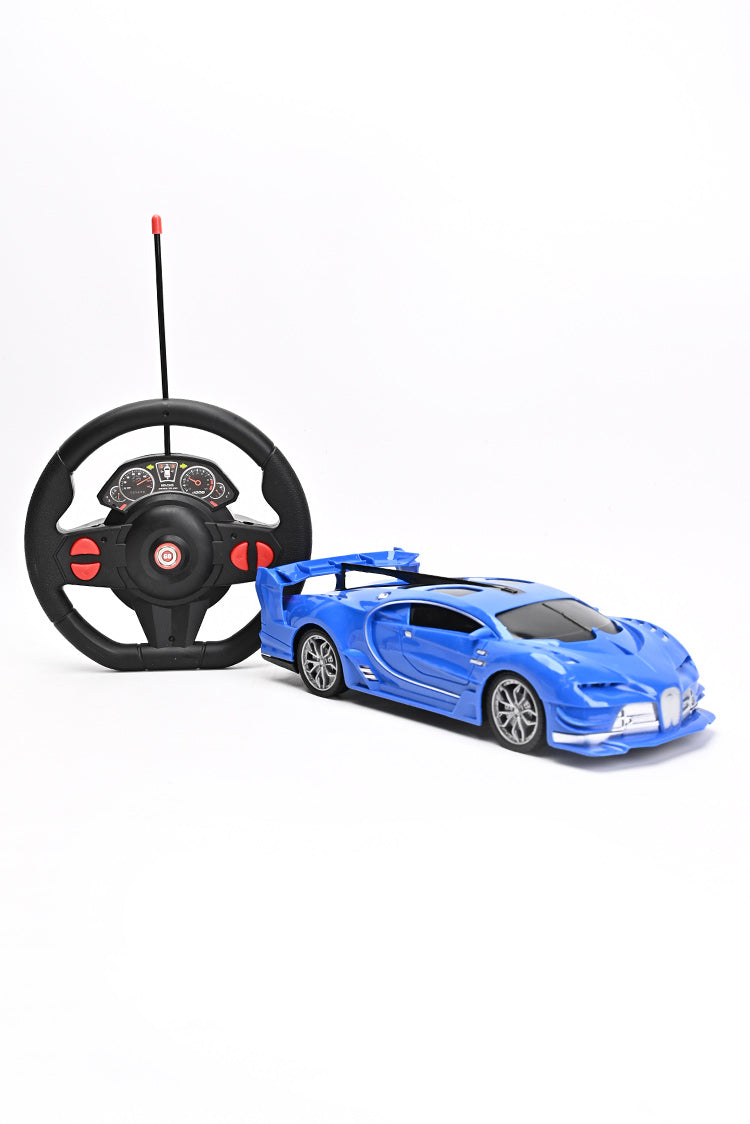 Remote Control Scale Gravity Sensor Racing Car Blue – Raja Sahib Kids