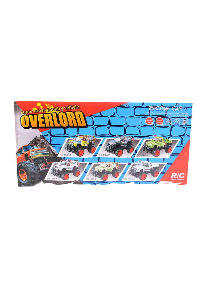 Picture of Remote Control Super Cross Country Overlord Vehicle White - by Raja Sahib Kids