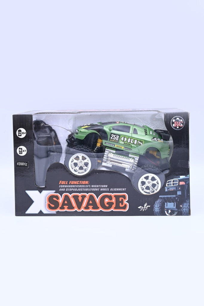 Picture of Remote Control X Savage Jeep Green - by Raja Sahib Kids