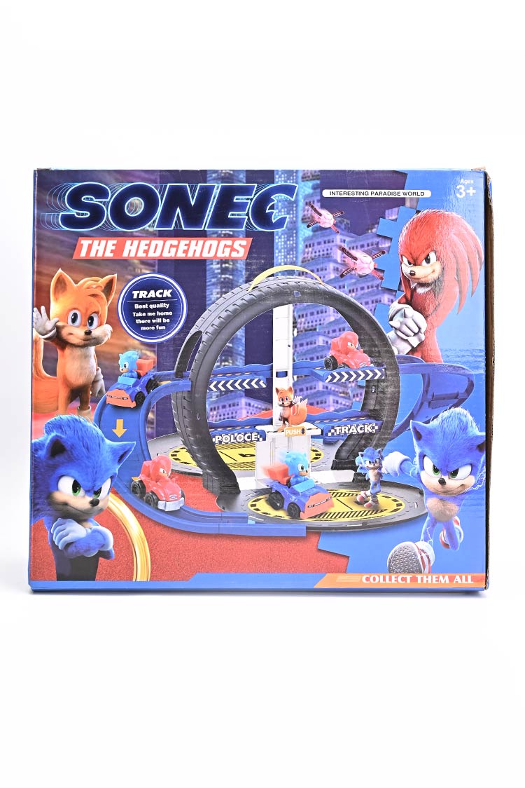 Sonec Cartoon Character Racing Track Set – Raja Sahib Kids