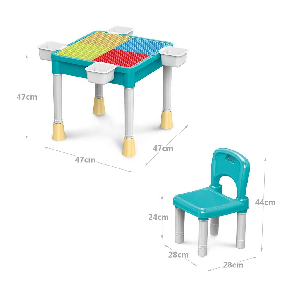 Picture of Study Table Blocks Desk - by Raja Sahib Kids