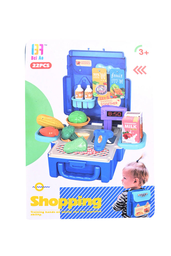 Picture of Super Market Shopping Backpack 22 Pcs - by Raja Sahib Kids