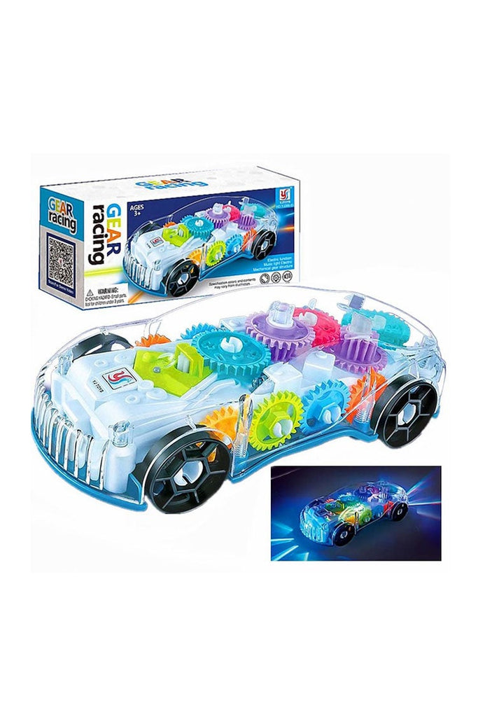 Picture of Transparent Gear Racing Car - by Raja Sahib Kids